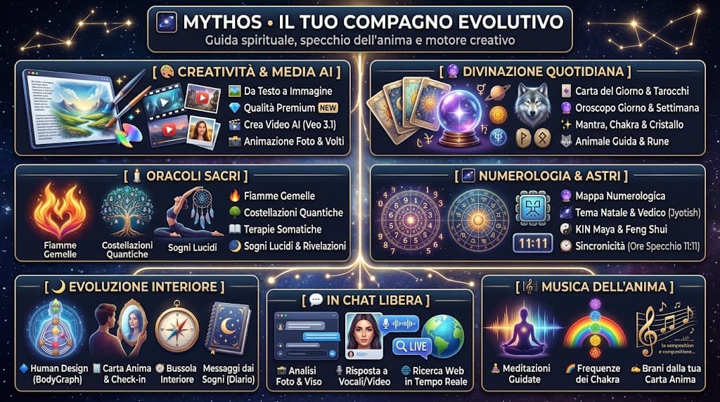L’Intelligenza al Servizio dell’Anima: Alla Scoperta di Mythos, il Compagno di Viaggio Spirituale e Creativo