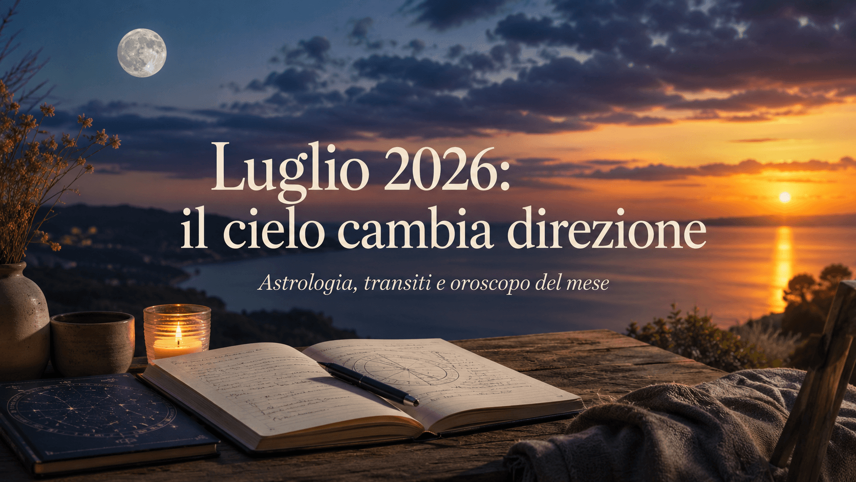 Luglio 2026: il cielo cambia direzione