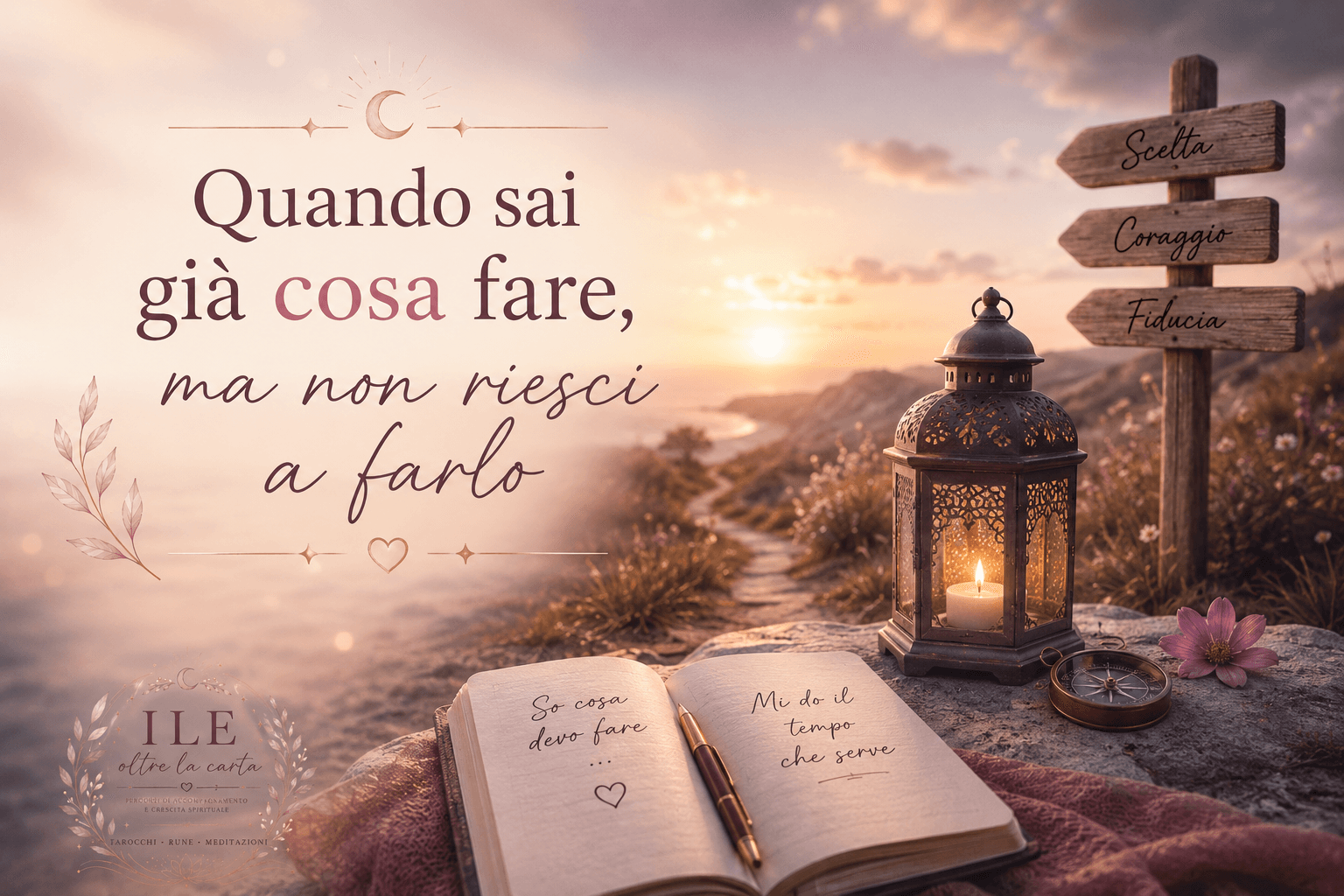 Quando sai già cosa fare, ma non riesci a farlo