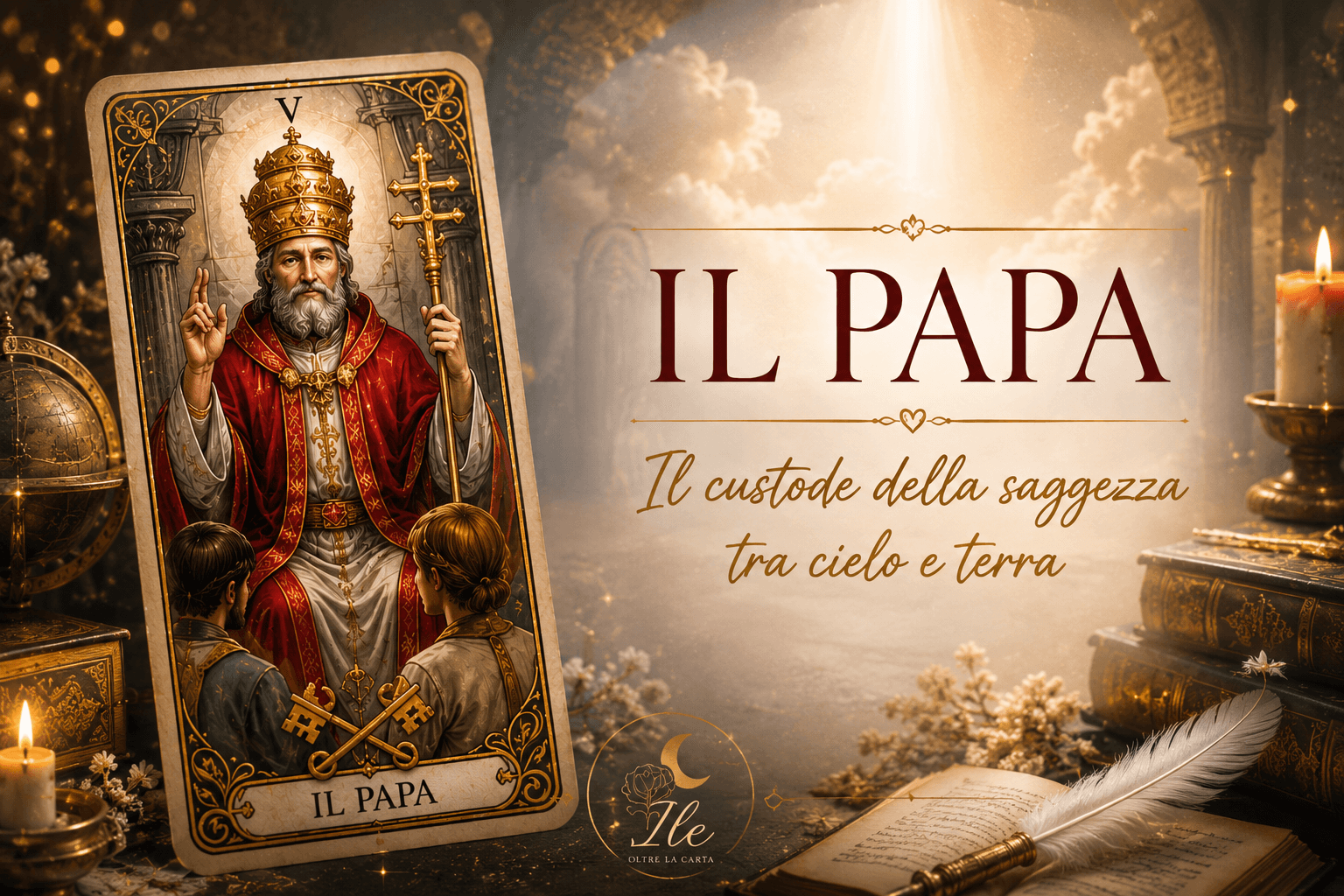 Il Papa: il custode della saggezza tra cielo e terra.