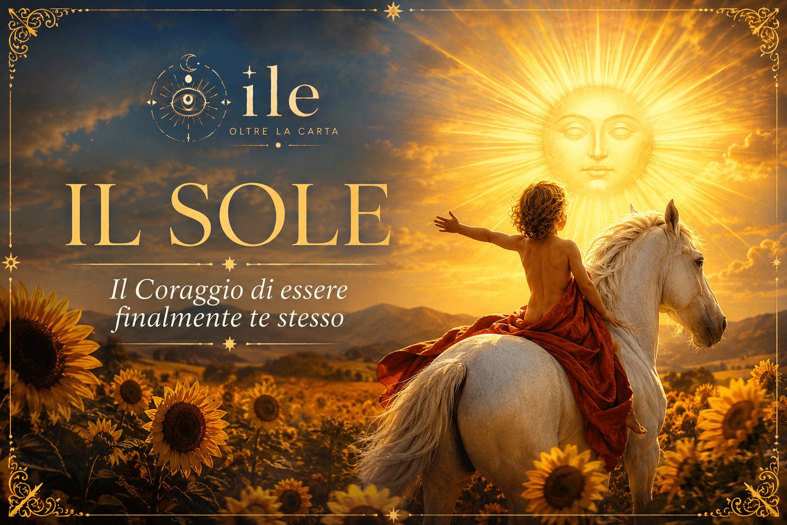 IL SOLE: Il coraggio di essere finalmente te stesso.