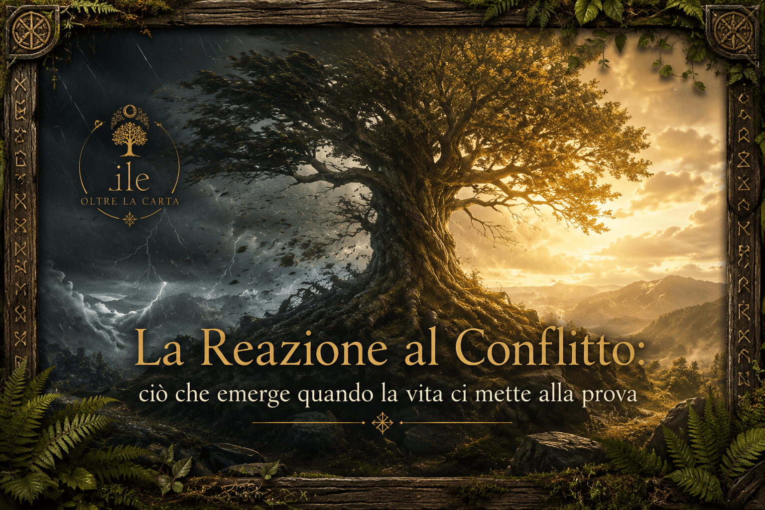 LA REAZIONE AL CONFLITTO: ciò che emerge quando la vita ci mette alla prova.